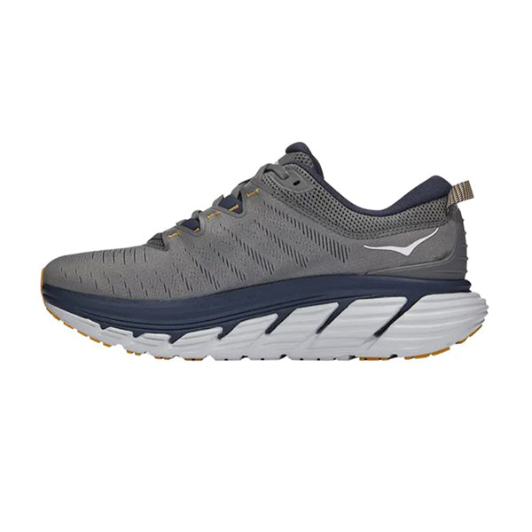 Hoka One One Men Gaviota 3 Running Shoes Charcoal Grey Ombre Blue 11H