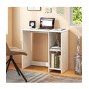 Home Office Desk With 2 Compartments For Small Space