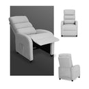 Home Recliner Chair Shiloh Grey