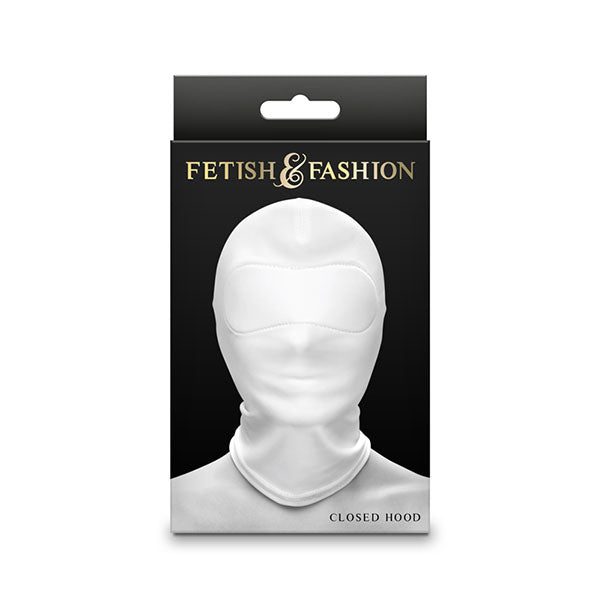 Fetish And Fantasy Closed Hood White Hood