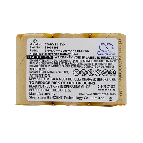 Cameron Sino Cs Hvs112Vx 3000Mah Replacement Battery For Hoover