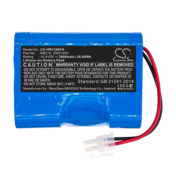 Cameron Sino Replacement Battery For Hoover