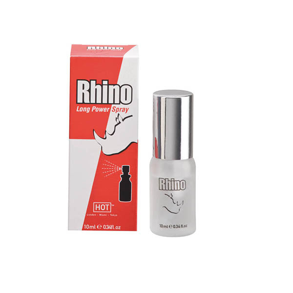 Hot Rhino Long Power Enhancer Spray For Men 10 Ml Bottle