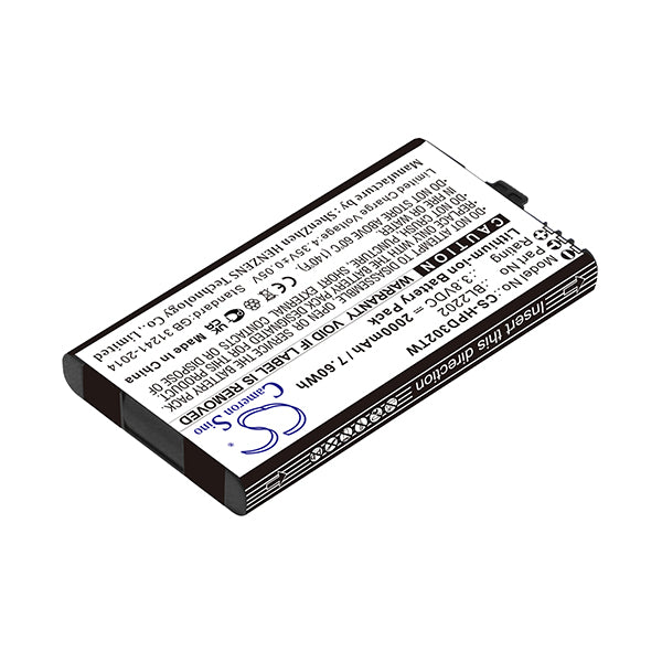 Cameron Sino Cs Hpd302Tw 2000Mah Replacement Battery For Hytera
