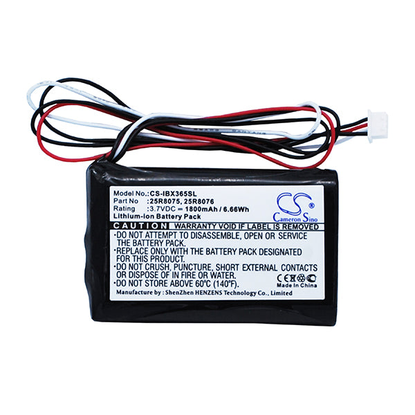 Cameron Sino Cs Ibx365Sl 1800Mah Replacement Battery For Ibm