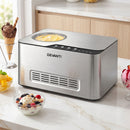 2L 2-in-1 Ice Cream & Yogurt Maker Machine No Pre-Freezing Homemade Gelato Sorbet