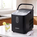 Ice Maker Portable Ice Machine Countertop Bullet Cube 12KG Black