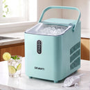 12KG Ice Maker Machine Bullet Ice Cube Portable Green