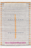 Azure Drift Grey Contemporary Rug