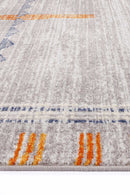 Azure Drift Grey Contemporary Rug