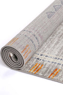 Azure Drift Grey Contemporary Rug