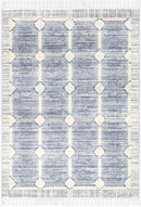 Cinder Drift Blue Contemporary Rug