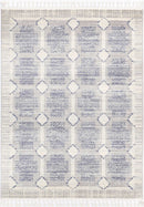 Clover Drift Blue Contemporary Rug