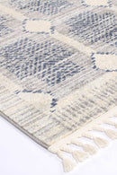 Clover Drift Blue Contemporary Rug