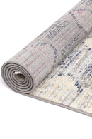 Clover Drift Blue Contemporary Rug