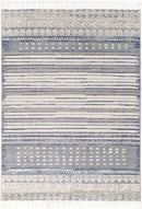 Dune Drift Blue Contemporary Rug