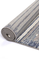 Dune Drift Blue Contemporary Rug