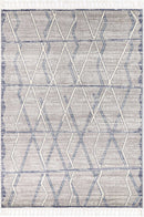 Fern Drift Blue Grey Contemporary Rug
