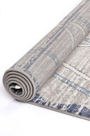 Fern Drift Blue Grey Contemporary Rug