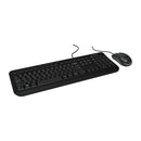 Incase Designed By Microsoft Wired Keyboard Mouse Desktop 600 Black
