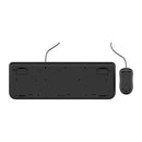 Incase Designed By Microsoft Wired Keyboard Mouse Desktop 600 Black