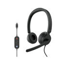 Incase Designed By Microsoft Modern Usb C Wired Dual Headset Black