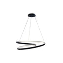 Modern Tri Colour Led Spiral Pendant