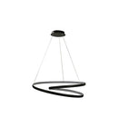 Modern Tri Colour Led Spiral Pendant