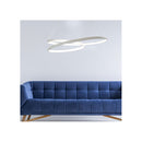Modern Tri Colour Led Spiral Pendant