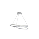 Modern Tri Colour Led Spiral Pendant