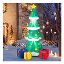 180Cm Inflatable Christmas Tree With Gift Boxes And Led Light