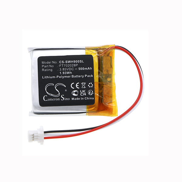 Cameron Sino Cs Swh900Sl 500Mah Battery For Sony Inzone H9 Headset