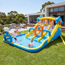 Inflatable Splash Kids Pool Water Slide Park with Blower 4m x 5.65m