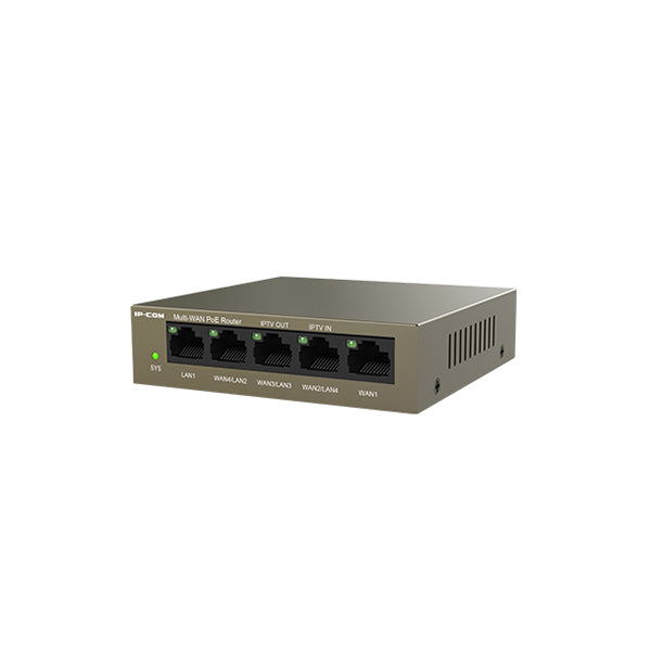 IPCOM 5 Port Cloud Managed Poe Router