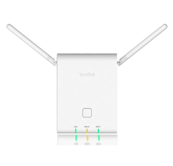 Yealink W90B Multicell DECT Base Station, support W53H,W56H,CP930W and DD Phone, PoE support, Wallmount only