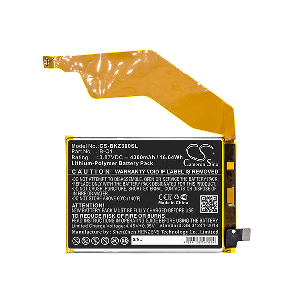 Cameron Sino Cs Bkz300Sl 4300Mah Battery For Vivo Iqoo Z3 Mobile