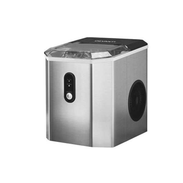 Portable C Ice Cube 12kg Bar Countertop Stainless Steel