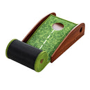 Indoor Outdoor Golf Putting Mat With Auto Ball Return And 3 Balls