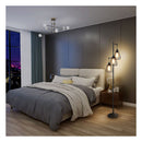Industrial 3 Light Floor Lamp With 3 Hanging Lampshade For Living Room
