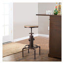 Industrial Bar Stool With Adjustable Height For Restaurant Cafe Pub