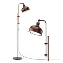 Industrial Floor Lamp With Adjustable Height And Lamp Head