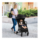 Portable Infant Stroller With Adjustable Backrest