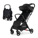Portable Infant Stroller With Adjustable Backrest