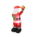 Inflatable 240Cm Santa Claus Led Christmas Decor