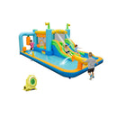 Inflatable Bounce House With Dual Slides With Blower
