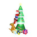Inflatable Christmas Xmas Tree Santa Claus