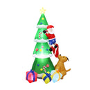 Inflatable Christmas Xmas Tree Santa Claus