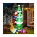Inflatable Christmas Xmas Tree Santa Claus