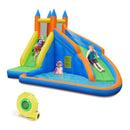 Inflatable Water Slide With Climb Wall For Indoor Use With Blower