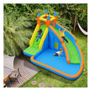 Inflatable Water Slide With Climb Wall For Indoor Use With Blower
